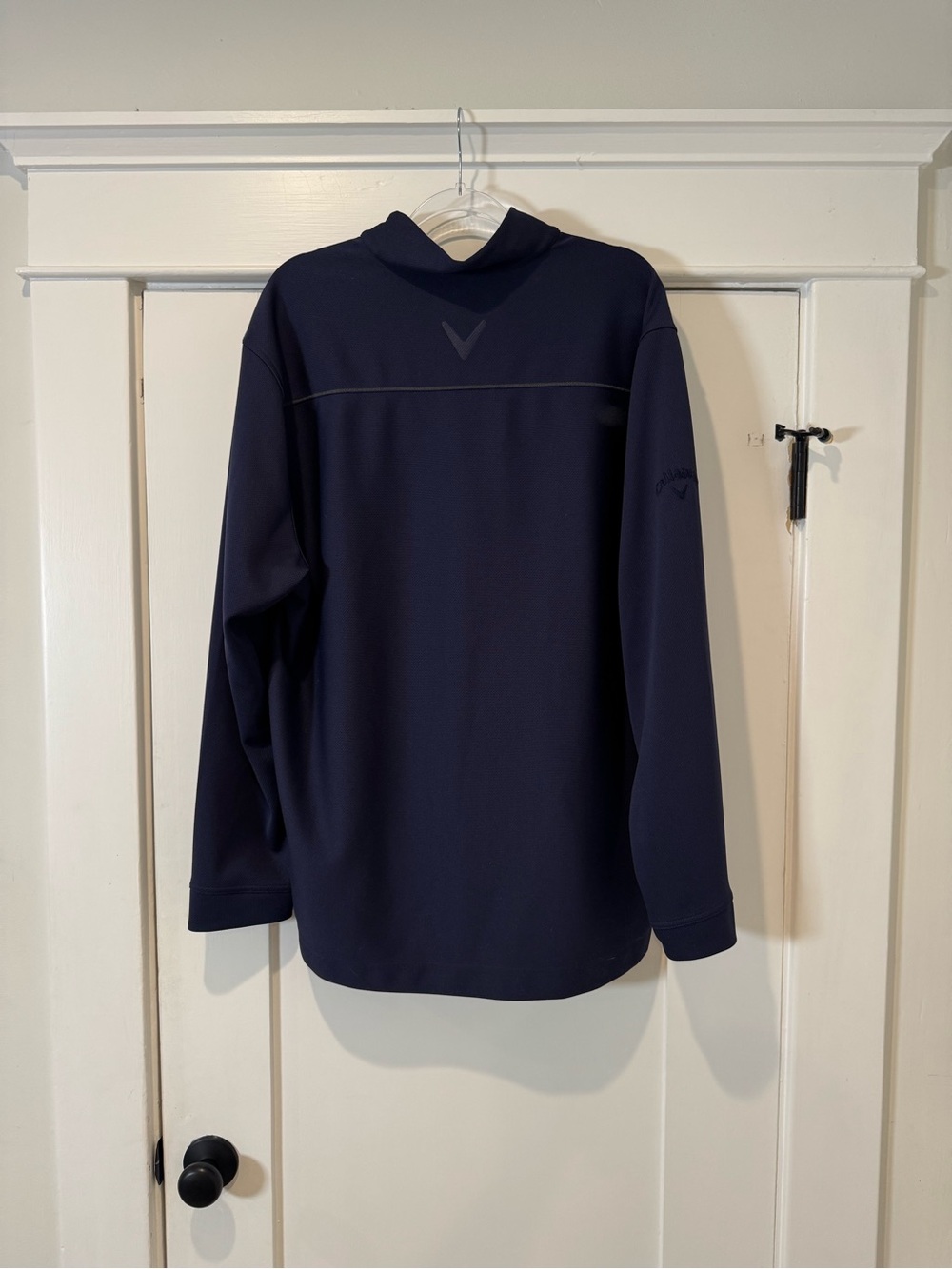 Callaway Navy Opti-Dri Performance Quarter Zip - Picture 4 of 7